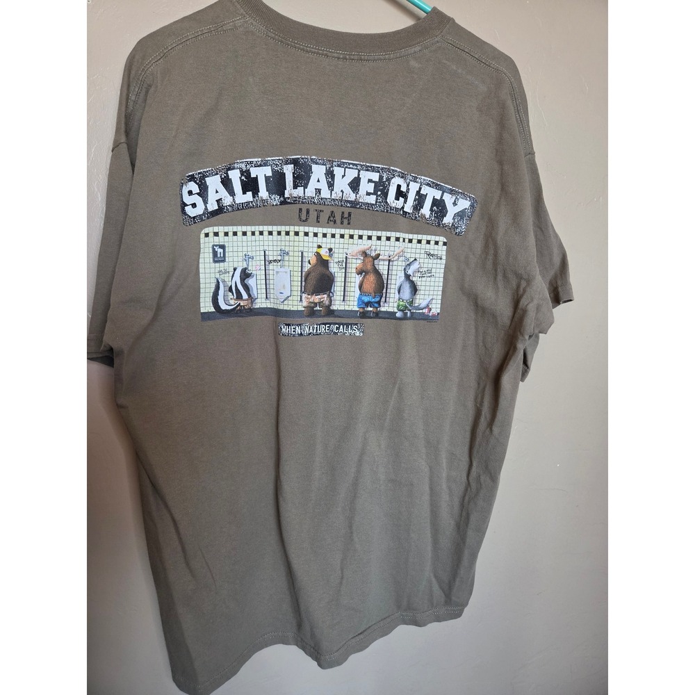 DAD Graphic T-Shirt, Nature Calls Humorous Men's XL